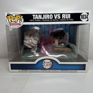 Funko Pop Demon Slayer Tanjiro Vs. Rui Vs Kamado Kimetsu Pop 1034 NEW FAST SHIP